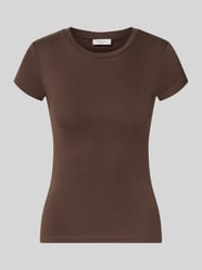 Skinny Fit T-Shirt aus Baumwoll-Mix von Gina Tricot - 17
