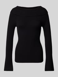 Gebreide pullover met boothals, model 'JAYDEN' van Only - 48