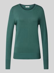 Gebreide pullover met ronde hals van Christian Berg Woman Groen - 18