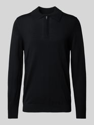 Gebreide pullover met korte ritssluiting van Christian Berg Men - 5