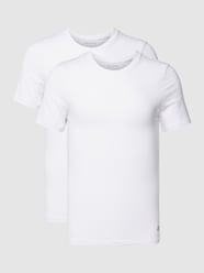 T-shirt w zestawie 2 szt. model ‘ESSENTIALS’ od Marc O'Polo Biały - 7