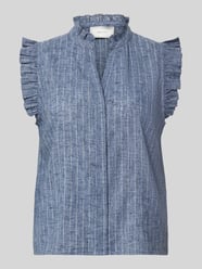 Bluse mit Rüschen Modell 'SIONA' von Neo Noir - 5