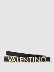 Riem in leerlook van VALENTINO BAGS Grijs / zwart - 17