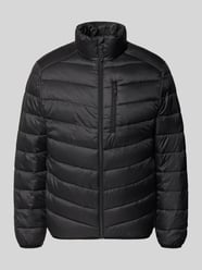 Regular Fit Steppjacke mit vertikaler Reißverschlussbrusttasche von Tom Tailor Denim - 38