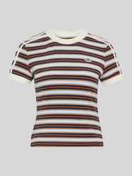 Slim Fit T-Shirt aus Baumwoll-Mix von adidas Originals - 2