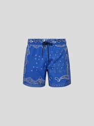 Badehose mit Paisley-Dessin von Etro Blau / Türkis - 37