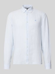 Regular Fit Leinenhemd mit Button-Down-Kragen Modell 'H-LIAM-BD' von BOSS - 13
