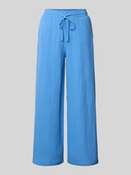 Wide leg stoffen broek in verkorte pasvorm van Christian Berg Woman - 26