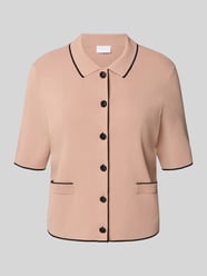 Kurtka z dzianiny z listwą guzikową od Jake*s Collection - 42