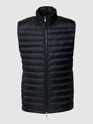 Steppweste mit Label-Details von Gant Schwarz - 46