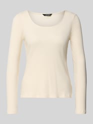 Bluzka z długim rękawem i efektem prążkowania model ‘CHITRA’ od Lauren Ralph Lauren - 24