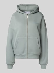 Regular Fit Sweatjacke mit Känguru-Tasche Modell 'Basic' von Review - 31