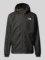 Jacke mit Label-Print Modell 'QUEST' von The North Face Schwarz - 7