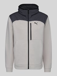 Regular Fit Sweatjacke aus Baumwoll-Mix Modell 'PUMATECH' von PUMA Performance - 5