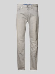 Jeansy o kroju slim fit z mieszanki bawełny model 'ASH' od HUGO Blue - 6