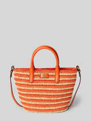 Tote Bag in Flecht-Optik Modell 'BRIE' von Lauren Ralph Lauren Orange - 29