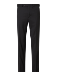 Modern Fit Anzughose aus Schurwolle Modell 'Per' von DIGEL Schwarz - 33
