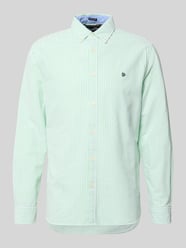 regular fit vrijetijdsoverhemd met gestikt logo van Superdry - 46