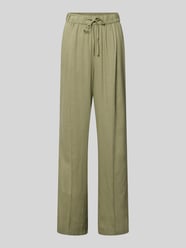 Krój relaxed fit luźne spodnie z mieszanki lnu i wiskozy od s.Oliver RED LABEL - 12