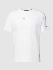 T-Shirt mit Label-Print Modell 'LEGACY CENTER' von CHAMPION Weiß - 28