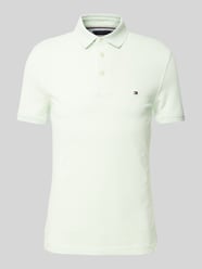 Slim fit poloshirt met logostitching, model '1985' van Tommy Hilfiger - 28