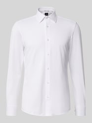 Slim Fit Businesshemd aus Baumwoll-Mix Modell 'P-Hank-K-261' von BOSS - 40