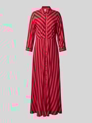 Maxikleid mit Knopfleiste Modell 'SAVANNA' von YAS - 3
