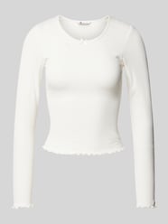 Longsleeve mit Schleifen-Detail von Tommy Jeans Beige - 31