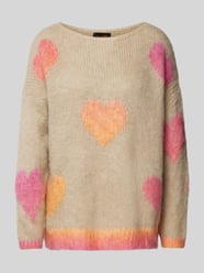 Gebreide pullover met extra brede schouders van miss goodlife - 33