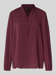 bluzka o kroju regular fit z dekoltem w serek od Marc Cain - 27
