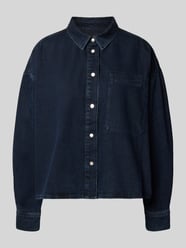 Relaxed Fit Jeansbluse aus reiner Baumwolle Modell 'NALAANI' von ARMEDANGELS - 45