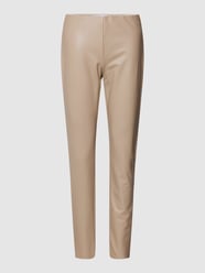 Leggings im unifarbenen Design Modell 'RESA' von Raffaello Rossi Beige - 1
