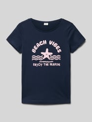 T-shirt o kroju regular fit z czystej bawełny od s.Oliver RED LABEL - 8