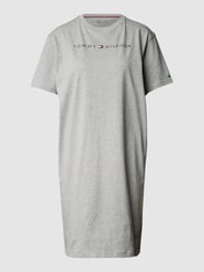Nachthemd aus Baumwolle von TOMMY HILFIGER Grau / Schwarz - 3