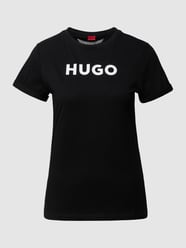 T-shirt met labelprint, model 'The HUGO Tee' van HUGO - 48