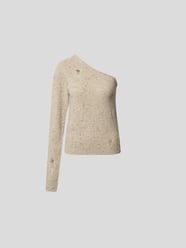 Pullover im One-Shoulder-Look von Helmut Lang Beige - 43