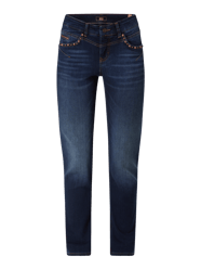 Straight Fit Jeans mit Stretch-Anteil Modell 'Rich Glam' von MAC - 34