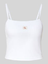 Crop Top mit Label-Detail von Calvin Klein Jeans - 41