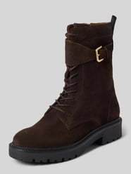 Schnürboots aus Rindsvelours mit Schnallenverschluss von GANT - 26