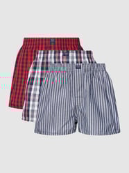 Boxershorts aus Baumwolle im 3er-Pack von MCNEAL Rot - 29
