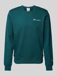 Sweatshirt met labelstitching van CHAMPION Groen - 35