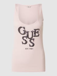 Top mit Strasssteinen von Guess Pink - 29