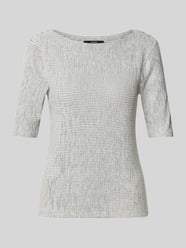 T-shirt z dekoltem w łódkę model ‘Kaili’ od Someday - 2
