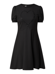 Kleid mit Schurwoll-Anteil  von Love Moschino Schwarz - 12