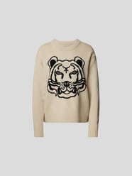 Pullover mit Logo-Print von Kenzo Weiß - 23