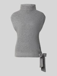 Relaxed Fit Pullunder aus reinem Kaschmir mit Stehkragen von Christian Berg Woman - 41