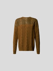 Pullover mit Rundhalsausschnitt von Etro Braun - 48