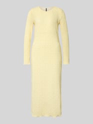 Dopasowana sukienka casualowa ze wzorem na całej powierzchni model 'FLORA' od PIECES - 9