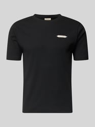 t-shirt o kroju slim fit z elastycznej mieszanki bawełny model 'L’ATELIER' od RETERNITY - 15