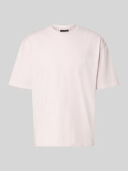 Oversized T-shirt met Labelstitching van PEGADOR - 29